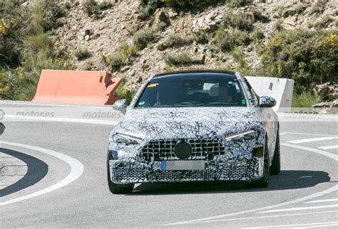 El Nuevo Mercedes Amg Cle Coup Sigue En Pruebas Para Convencer A