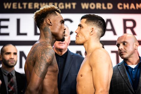 Photos: Jermell Charlo vs. Brian Castano weigh-in | Boxing Junkie