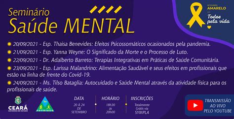 Seminário Saúde Mental Sympla