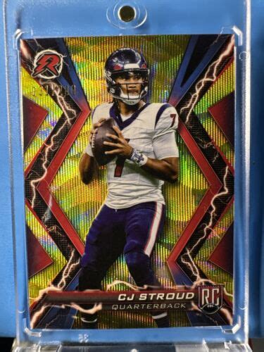 2023 Topps Composite CJ Stroud Resurgence Yellow Refractor Rookie 200