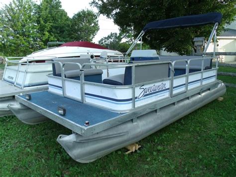 Sweetwater 18 Pontoon 1992 Used Boat for Sale in Thomasburg, Ontario ...