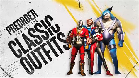 Suicide Squad: Kill the Justice League Trailer Reveals Classic Outfits