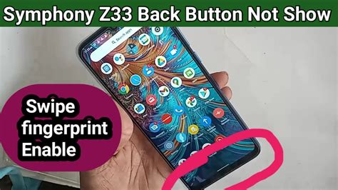 Symphony Z33 Back Button Not Show Back Button Change Settings