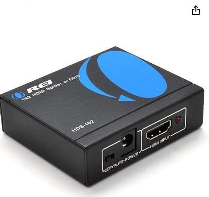 Orei K In Out Hdmi Splitter Ultra Hd K Hz X V Hdcp