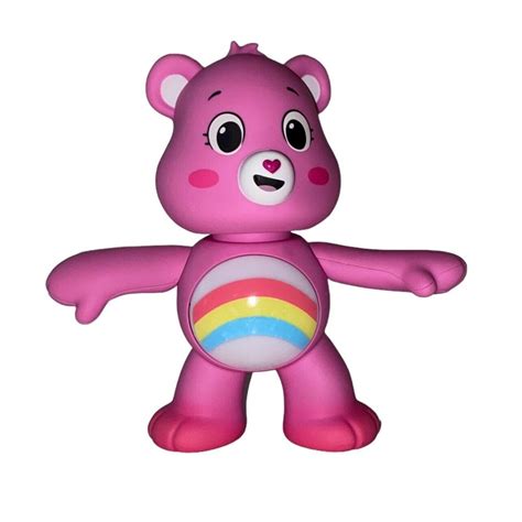 Care Bears Cheer Bear Interactive Collectible Figure Unlock The Magic