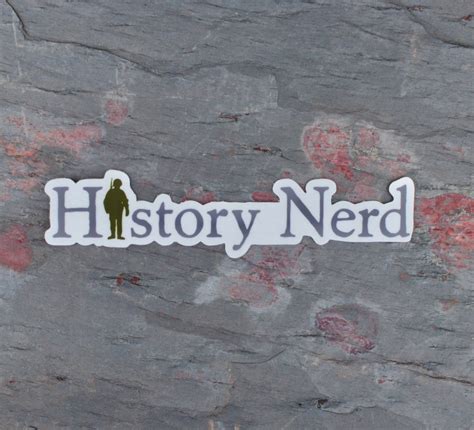 History Nerd Sticker W Wwii Soldier Tr Historical