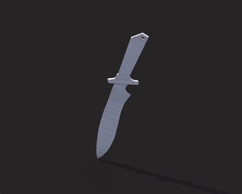 D Model Low Poly Combat Knives Pack Vr Ar Low Poly Cgtrader