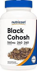 Nutricost Black Cohosh Mg C Psulas Sin Omg Sin Gluten