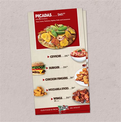 Menu & Brochure Design :: Behance