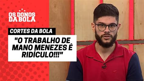 CCD desvaloriza vitória do Inter e Diogo Rossi diz que o trabalho de