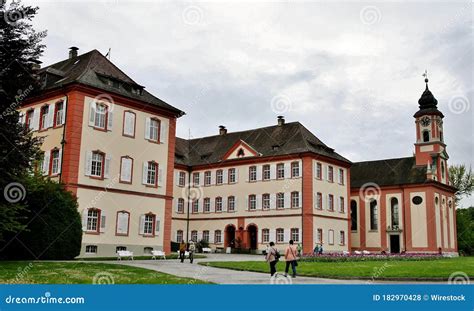 Palace Of The Teutonic Order In Baroque Style Located On The Mainau