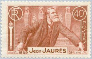 Stamp Jean Jaur S France Famous People Yt Fr Mi Fr