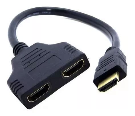 Cabo Divisor Hdmi Splitter Duas Sa Das X Full Hd D Mercadolivre