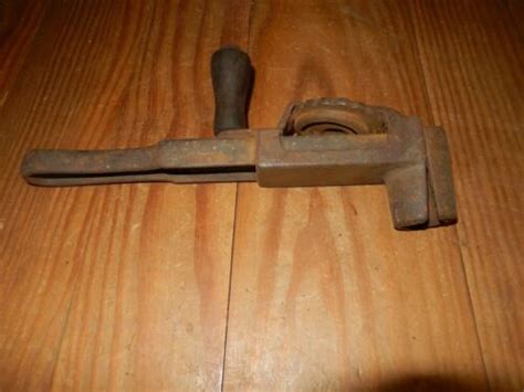 Rare Antique Adjustable Wrench Oliver Mfg Co U Farm Tool Chicago