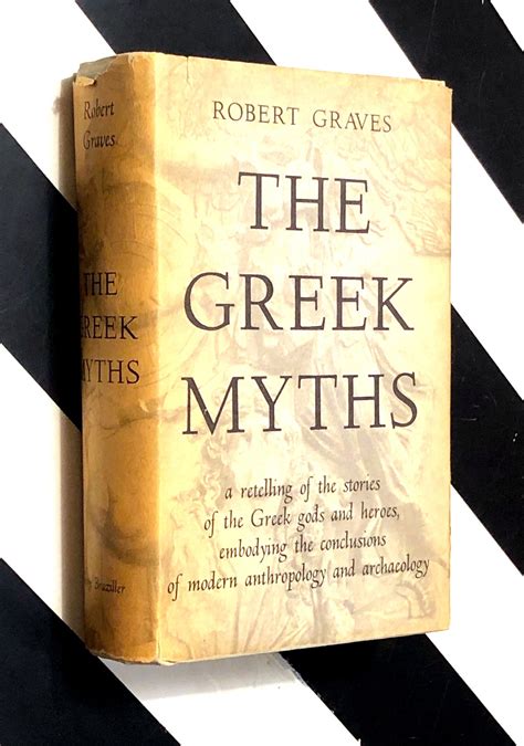 The Greek Myths By Robert Graves 1959 Hardcover Book