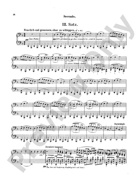 Mahler Symphony No In D Major Iii Satz Part Digital Sheet