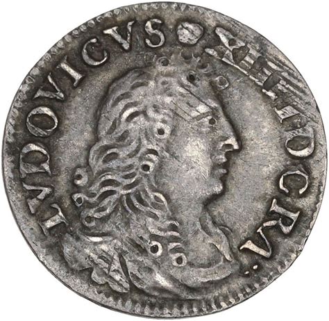 France Louis XIV 1643 1715 4 Sols Dits Des Traitants 1677 D Vimy