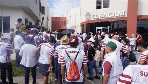 La Jornada Maya Campeche Jairo Magaña Trabajadores de Cobacam