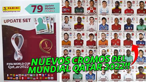 NUEVOS CROMOS del MUNDIAL QATAR 2022 LA ACTUALIZACIÓN de PANINI