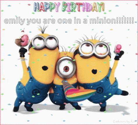 Happy Birthday Minions GIFs | GIFDB.com