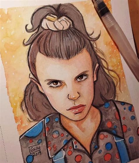 Stranger Things Eleven By Gillian Campbell Gillybean1997 Millie