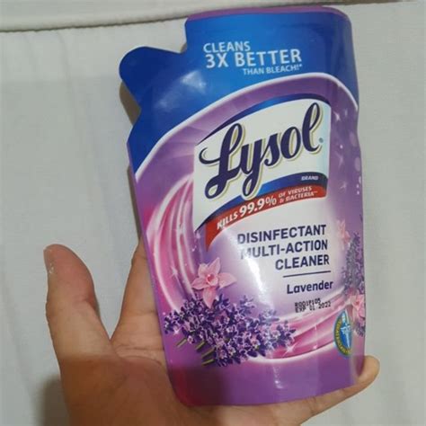 Lysol Disinfectant Multi Action Cleaner Ml Shopee Philippines