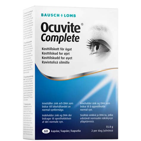 OCUVITE COMPLETE KAPS 60 KPL Yliopiston Apteekki