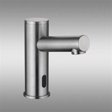 Benkiser Metrix Basin Fitting Mains Powered Brushed Stainless Steel