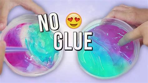 Slime Mit Shampoo Salz Und Rasierschaum Kein Klebstoff Slime Rezept