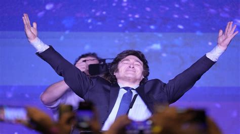 Javier Milei Gana Las Elecciones Presidenciales En Argentina Con 87