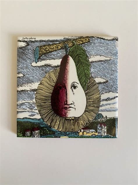 Piero Fornasetti Bardelli Piastrella Sole E Luna Catawiki