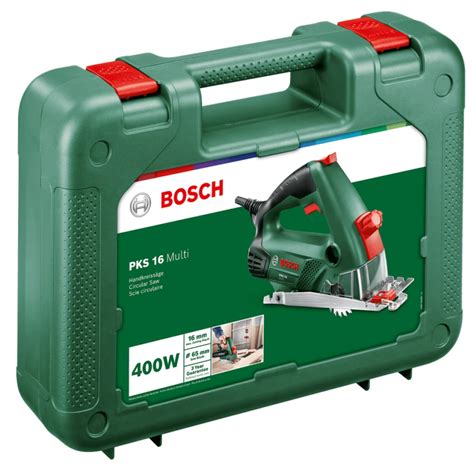 Bosch Pks 16 Multi Mini Manual Circular Saw 400w Suitcase