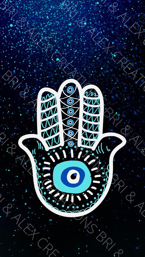 Phone Wallpaper, Evil Eye Hand, Phone Wallpaper, PNG File, Digital Download - Etsy