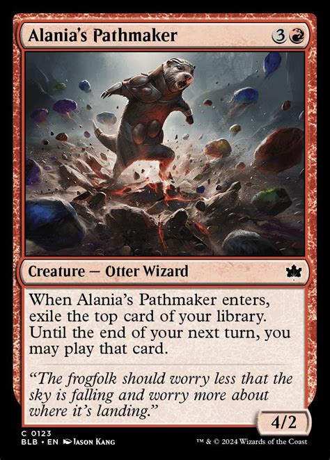 Alania S Pathmaker Bloomburrow Foil Standard Card Kingdom