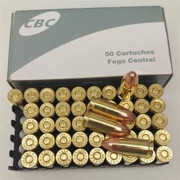 MUNIÇÃO CBC ETOG 124GR 9MM UNIDADE Sniper Armas Pernambuco