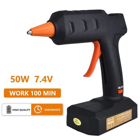 Tools Power Tools USB Recharge Hot Silicon Gun Wireless Battery Use 7mm Hot Glue Sticks Thin