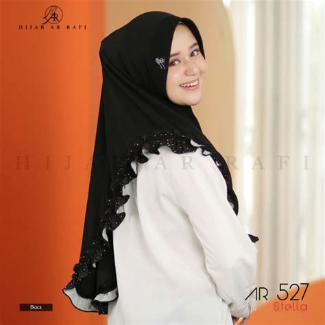 Jual Hijab Instant Jilbab Kerudung Bergo Instan Arrafi Ar Terbaru