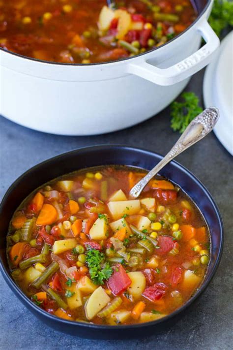 Basic Vegetable Soup Recipe