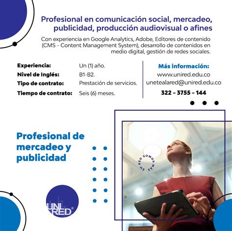 Convocatoria de talento humano Profesional en comunicación social