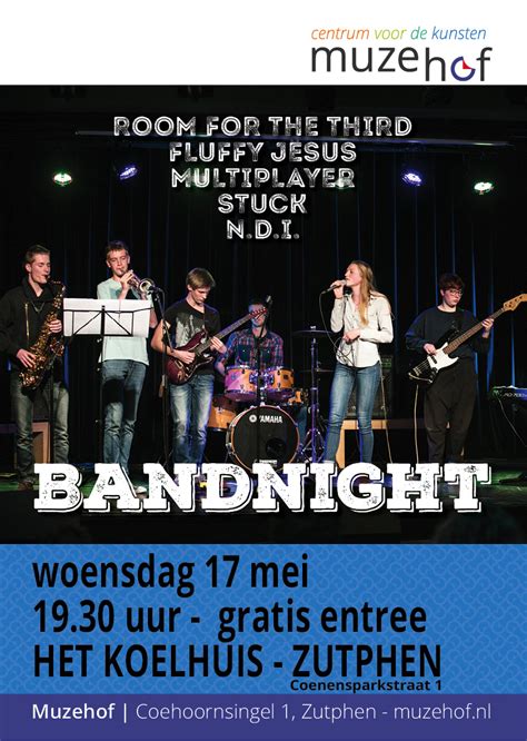 Bandnight Het Koelhuis Muzehof