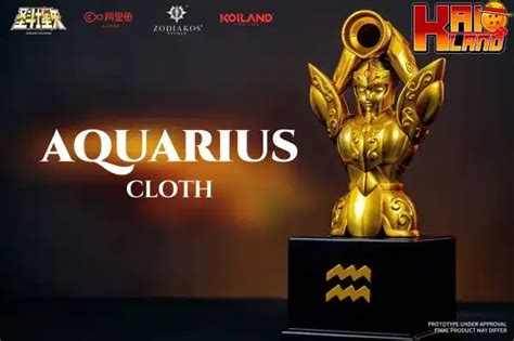 Saint Seiya Zodiakos Studio Aquarius Camus Cloth Resin Statue Kaioland