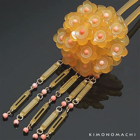 Japan Modern Kanzashi Asian Hair Ornaments Flower Hair Pin Hair