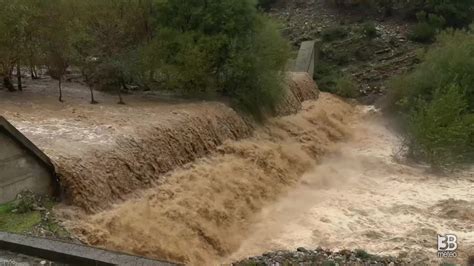 Cronaca Diretta Maltempo Piena Del Trionto Il Fiume Fa Paura Video