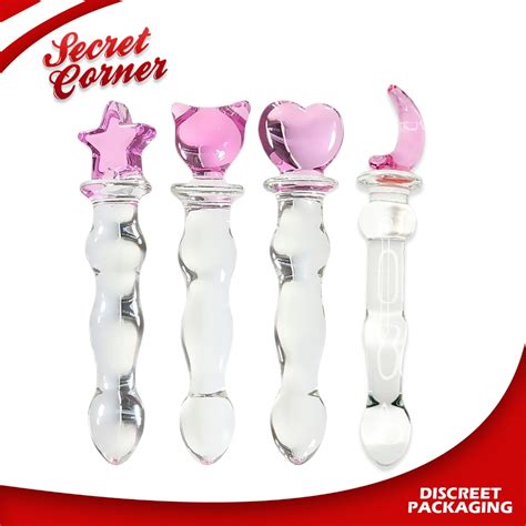 Secret Corner Sailor Moon Crystal Glass Anal Plug Vaginal Sex Toys For Girls And Women Shopee