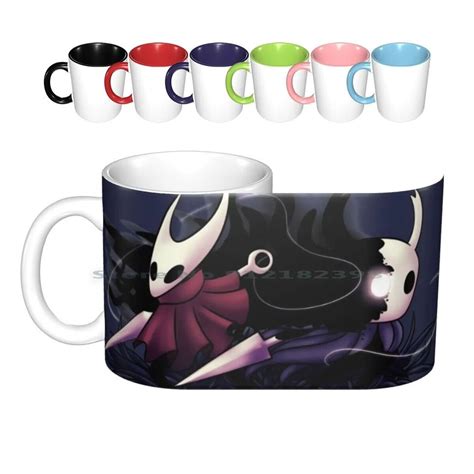 Taza Hollow Knight Hollow Knight Serie Game Mug Hollow Knight Cute Character Fan T Mug