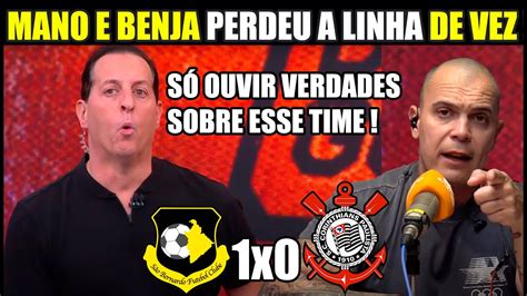 MANO PERDEU A LINHA APÓS DERROTA DO CORINTHIANS PARA O SÃO BERNARDO