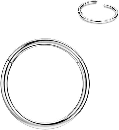 Stainless Steel Nose Hoop Atelier Yuwa Ciao Jp