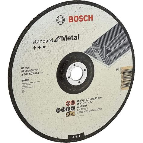 Bosch Professional Disque à Tronçonner à Moyeu Déporté Standard for