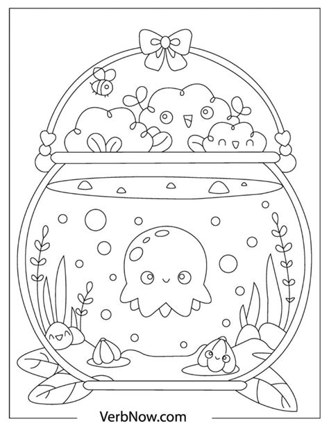 Free Kawaii Coloring Pages For Download Printable Pdf Verbnow