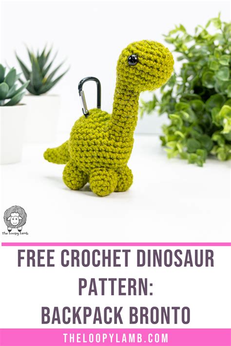 Amigurumi Brontosaurus Free Crochet Dinosaur Pattern